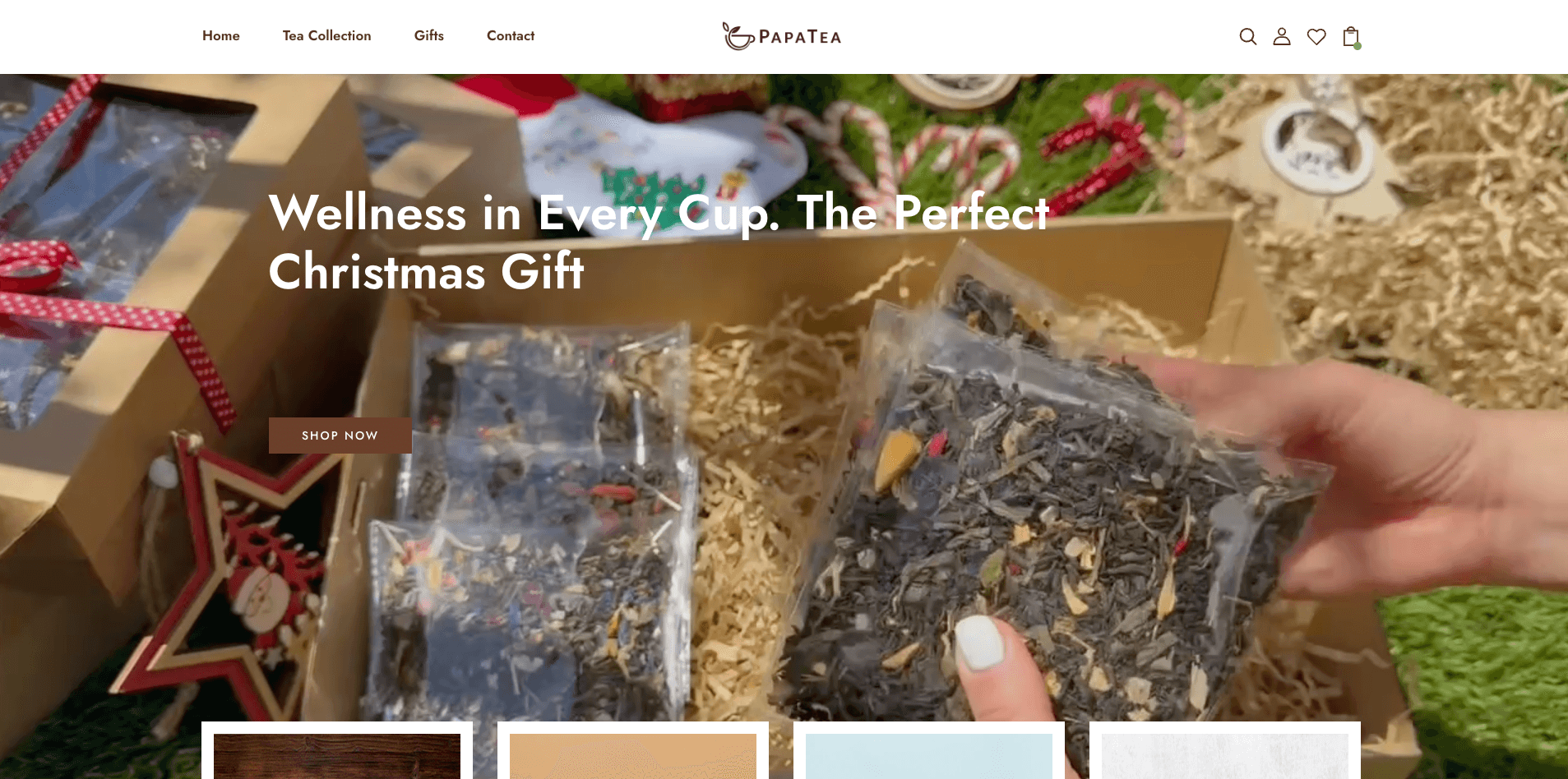 Papatea - Premium Tea E-commerce